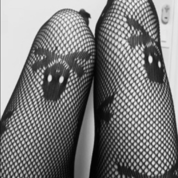 💀💀Skull Fishnets💀💀 - Picture 4 of 6